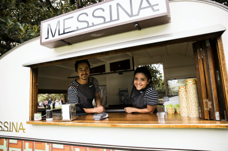 Messina gelato caravan